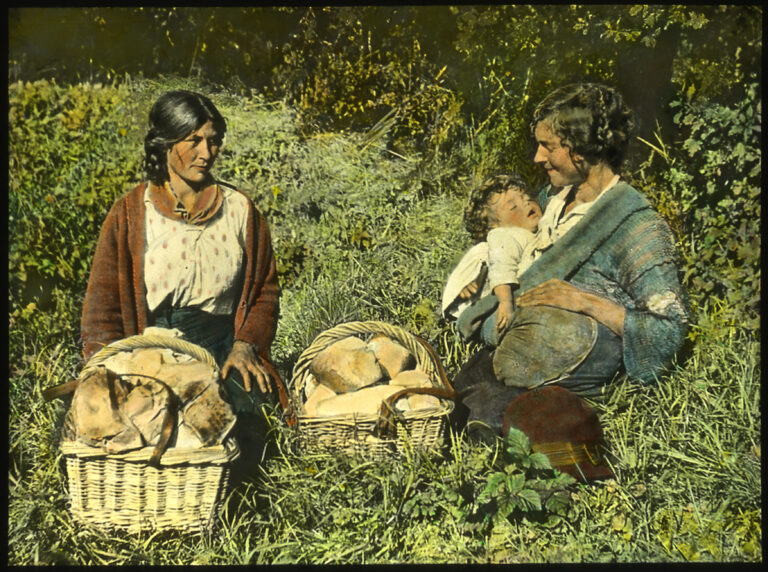 ladies with hawking baskets sussex